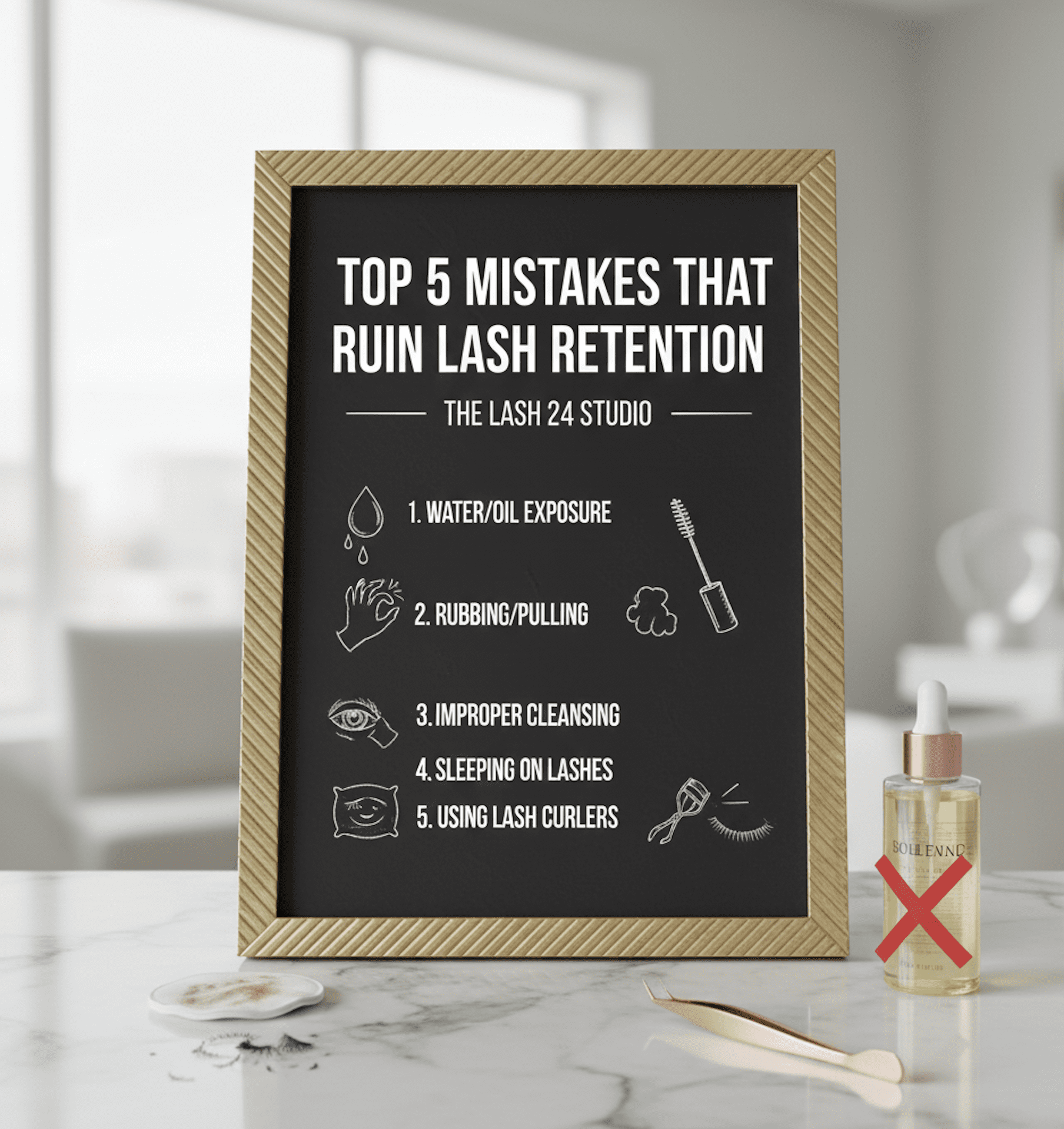 top 5 mistakes that ruin lash retention